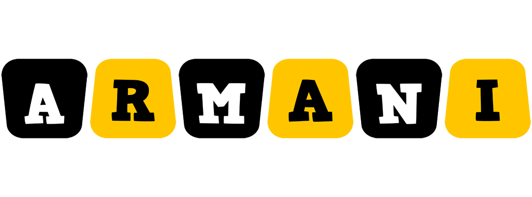 Armani boots logo