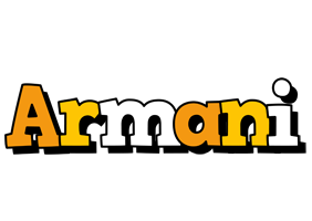 Armani cartoon logo