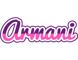Armani cheerful logo
