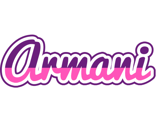 Armani cheerful logo
