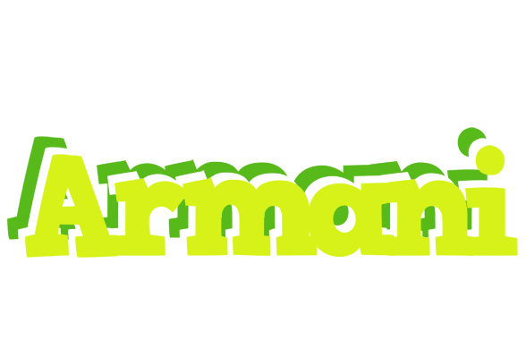 Armani citrus logo