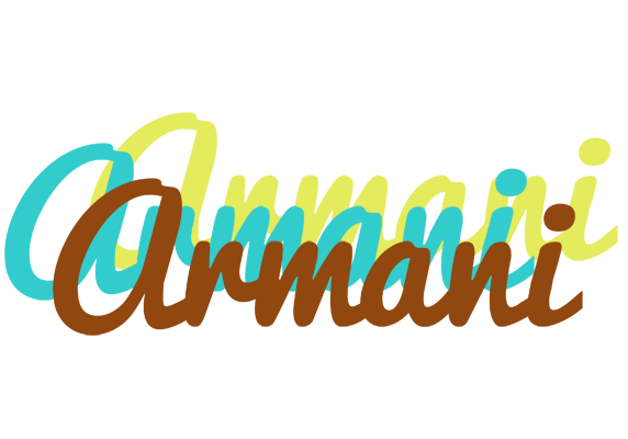 Armani cupcake logo