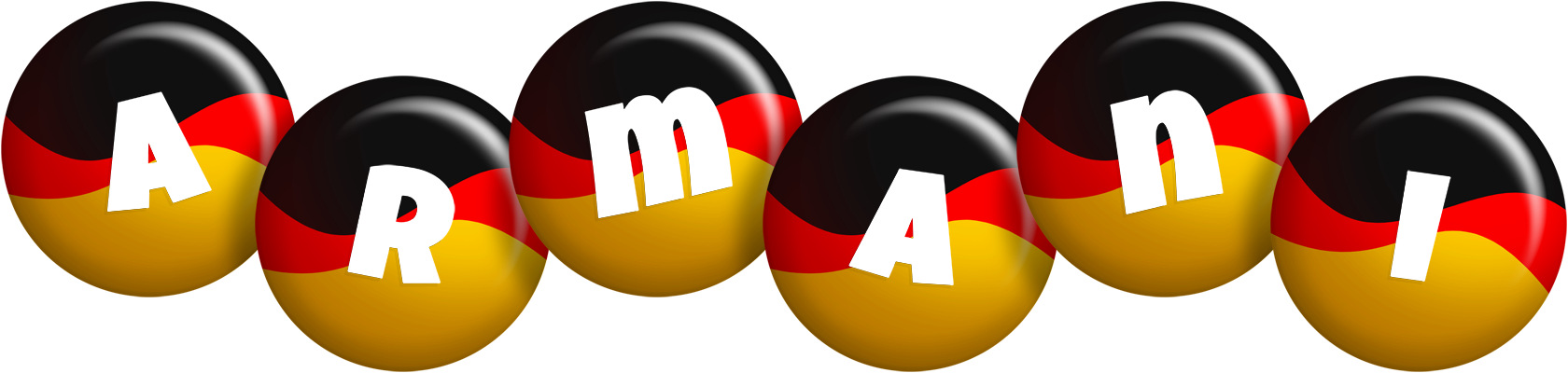Armani german logo