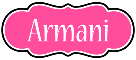 Armani invitation logo