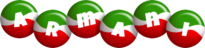 Armani italy logo
