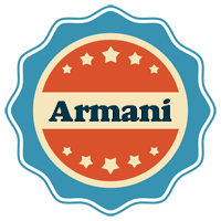 Armani labels logo