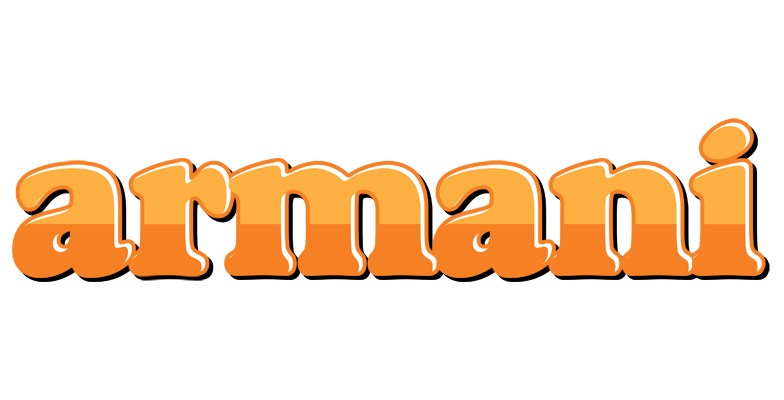 Armani orange logo