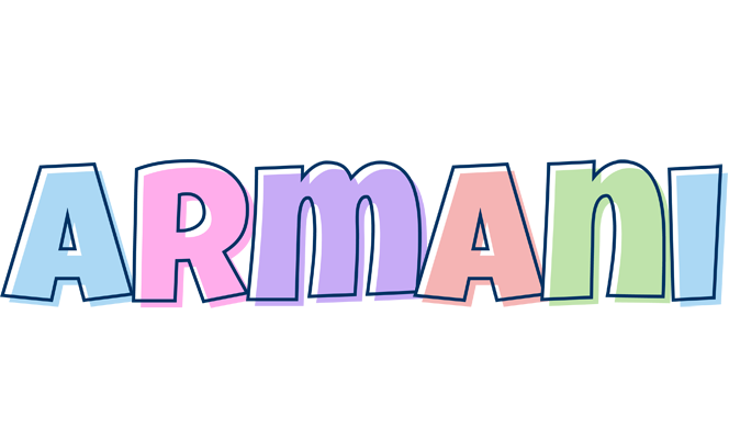 Armani pastel logo