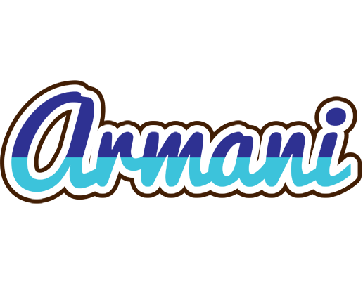 Armani raining logo