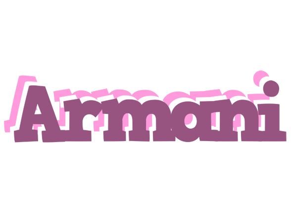 Armani relaxing logo