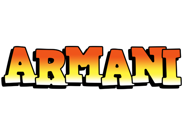 Armani sunset logo