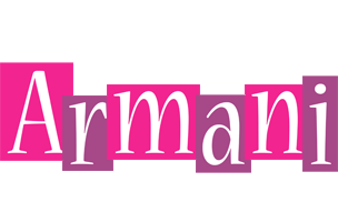 Armani whine logo