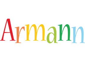 Armann birthday logo