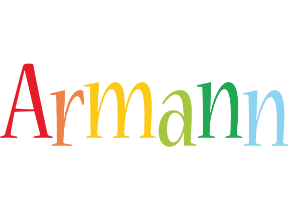 Armann birthday logo