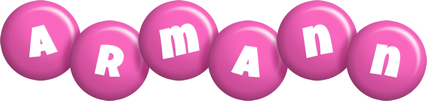 Armann candy-pink logo