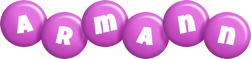 Armann candy-purple logo