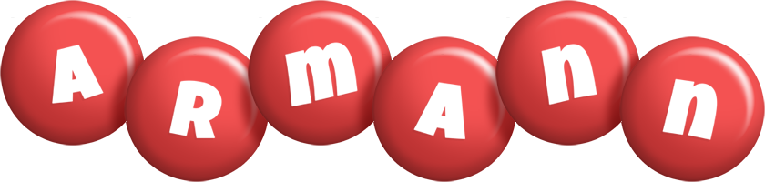 Armann candy-red logo