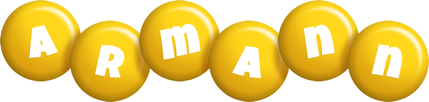 Armann candy-yellow logo