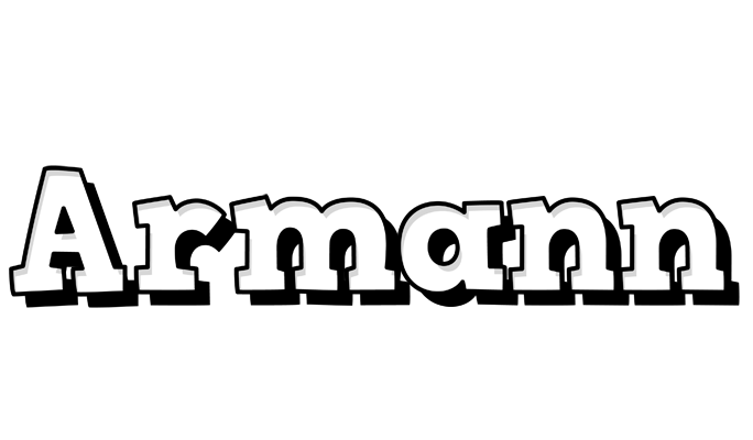 Armann snowing logo