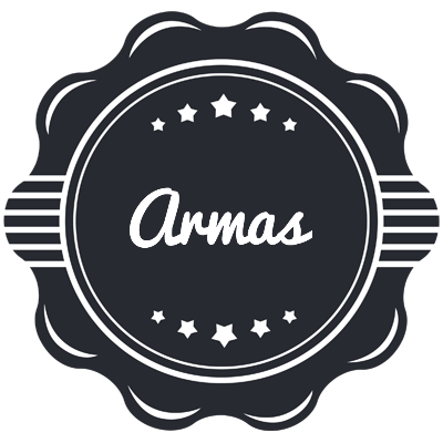 Armas badge logo