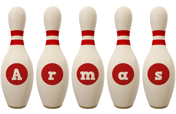Armas bowling-pin logo