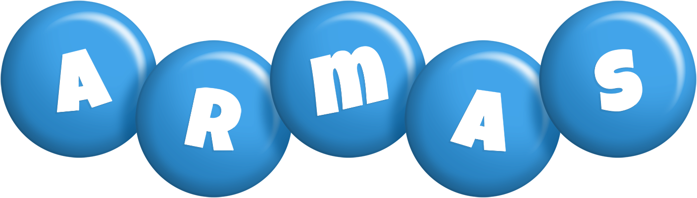 Armas candy-blue logo