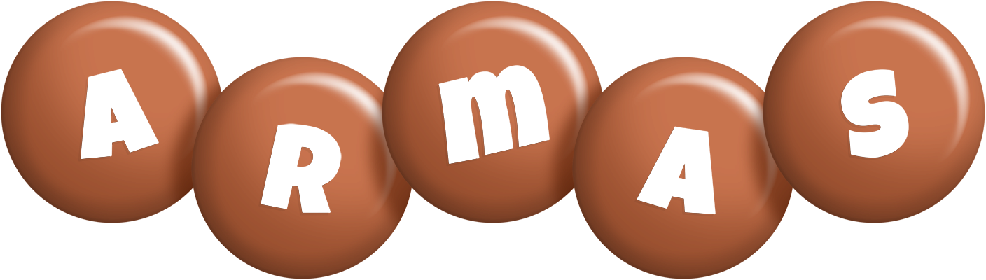 Armas candy-brown logo