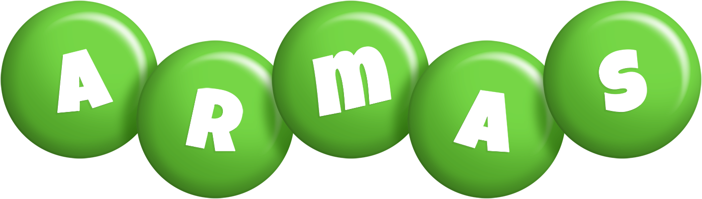 Armas candy-green logo