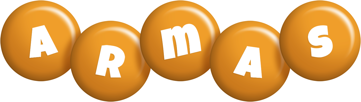 Armas candy-orange logo