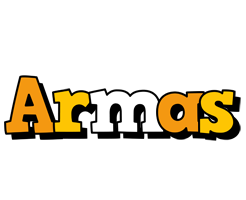 Armas cartoon logo