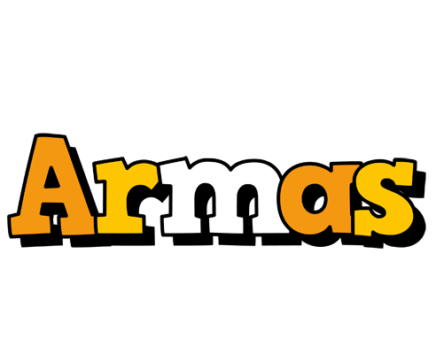Armas cartoon logo