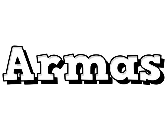 Armas snowing logo