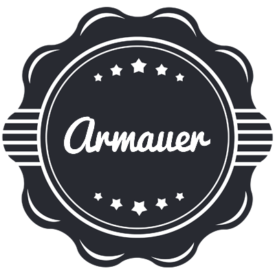 Armauer badge logo