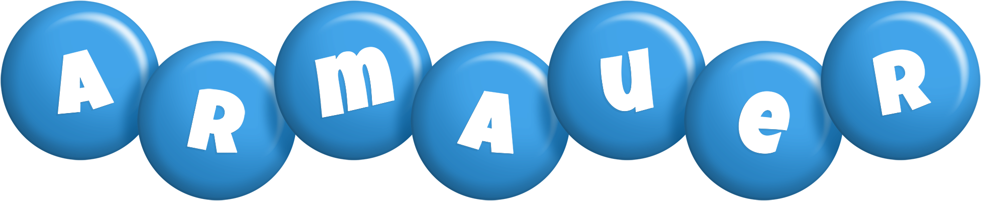 Armauer candy-blue logo