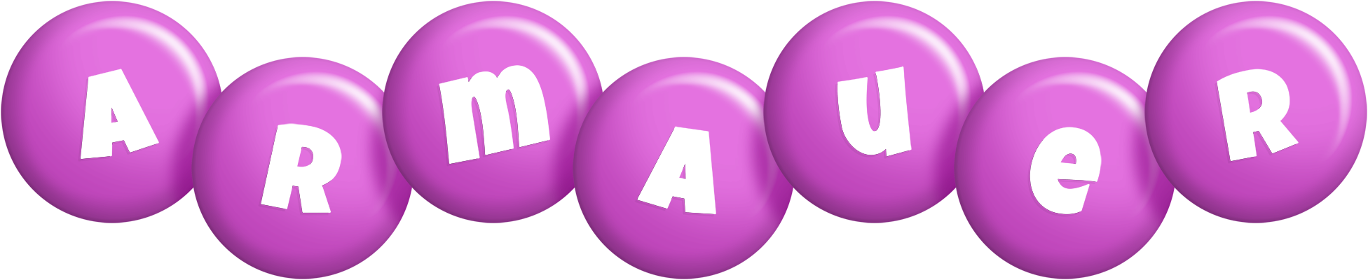 Armauer candy-purple logo