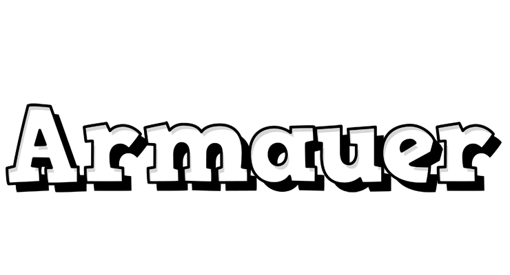 Armauer snowing logo