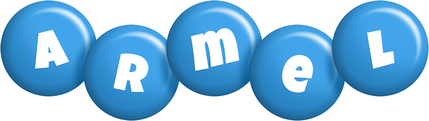 Armel candy-blue logo
