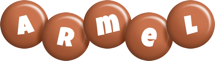 Armel candy-brown logo