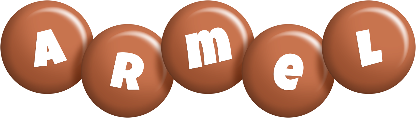 Armel candy-brown logo