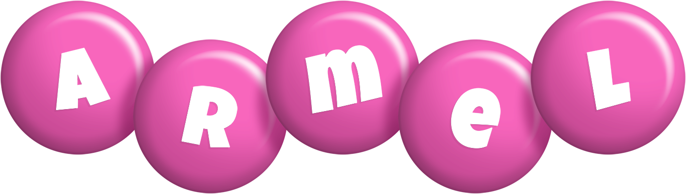 Armel candy-pink logo
