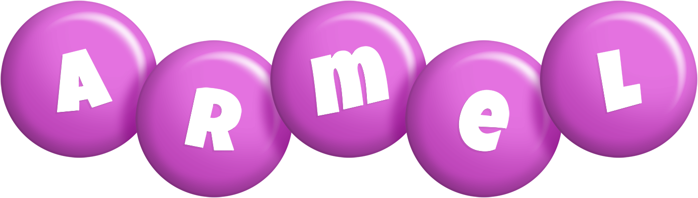 Armel candy-purple logo