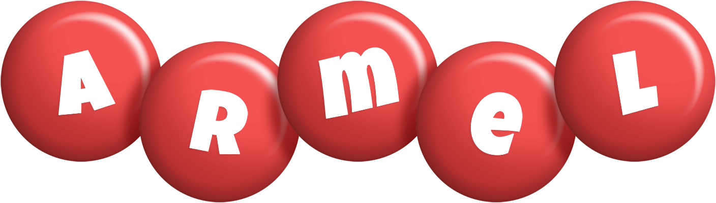 Armel candy-red logo