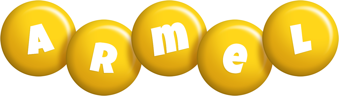 Armel candy-yellow logo