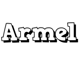 Armel snowing logo