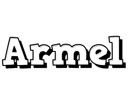 Armel snowing logo