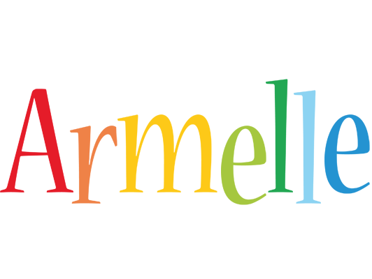 Armelle birthday logo