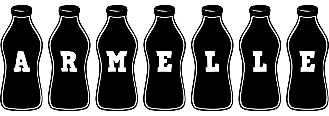 Armelle bottle logo