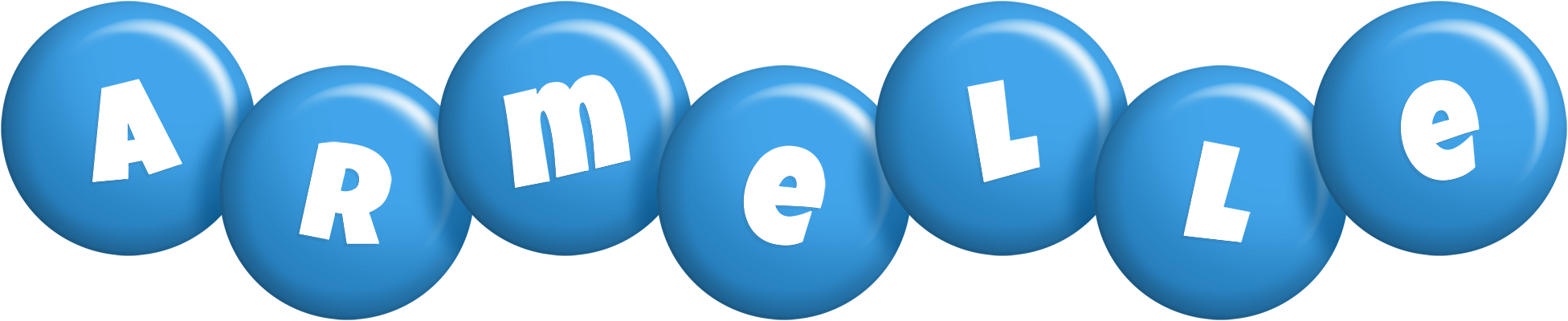 Armelle candy-blue logo