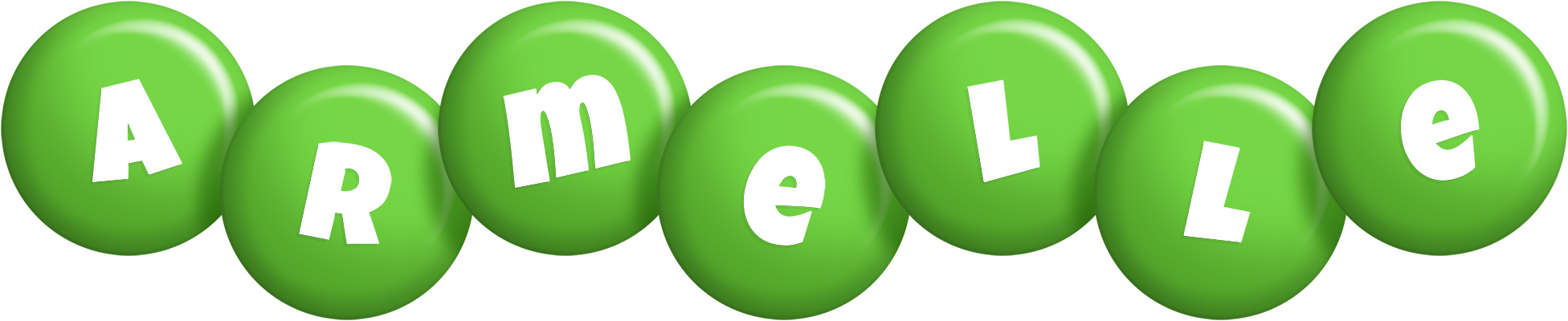 Armelle candy-green logo