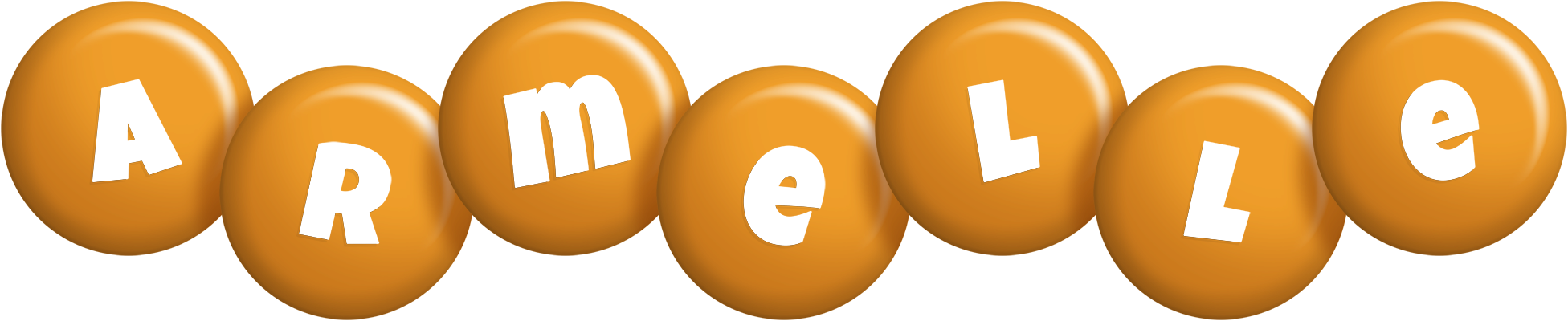 Armelle candy-orange logo